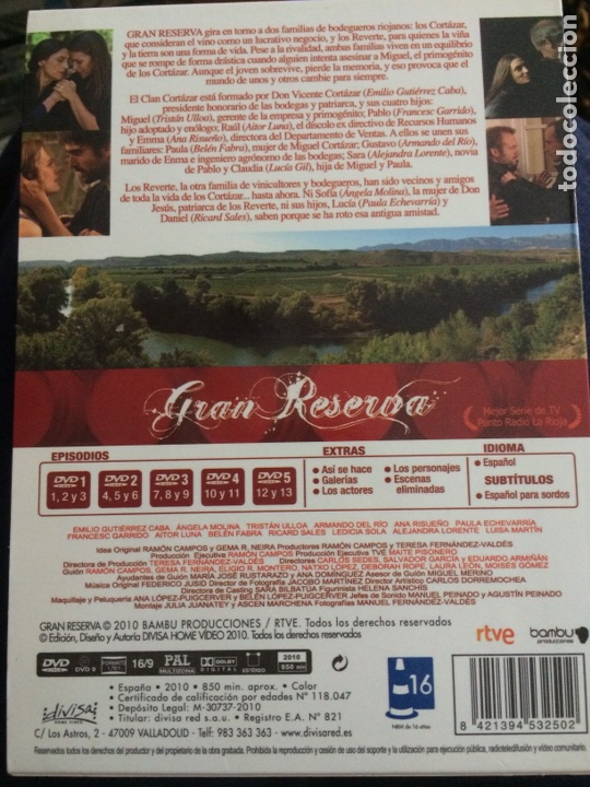 Series de TV: Gran reserva - Primera temporada - Foto 2