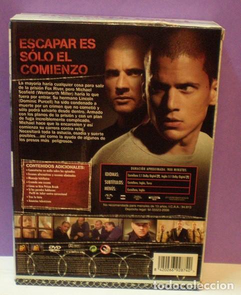 Series de TV: Prison Break - Primera Temporada Completa - DVD - Foto 2