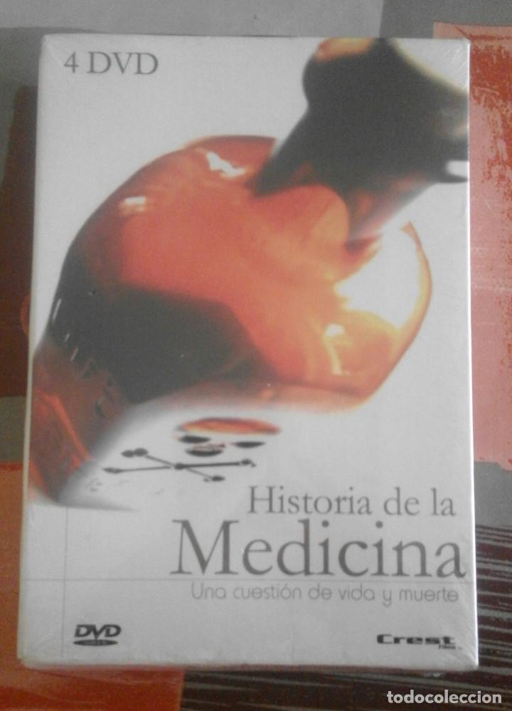 Fernsehserien: Historia de la medicina. Una cuesti&oacute;n de vida y muerte - 4 DVD - Precintado!!