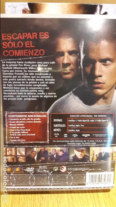 Series de TV: PRISON BREAK / PRIMERA TEMPORADA COMPLETA / PACK 6 DVD DE LUJO CON ESTUCHE. - Foto 3 - 106610239