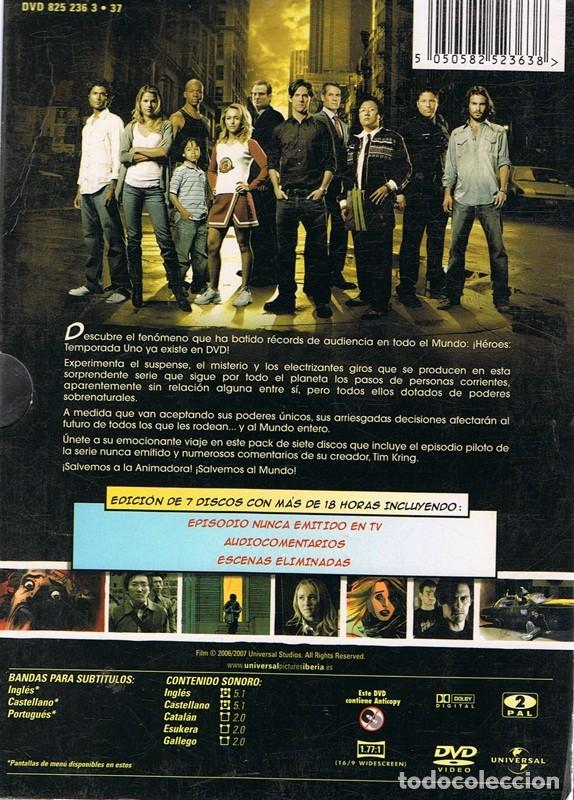 Series de TV: H&Eacute;ROES TEMPORADA 1 ( 7 DVD) - Foto 3