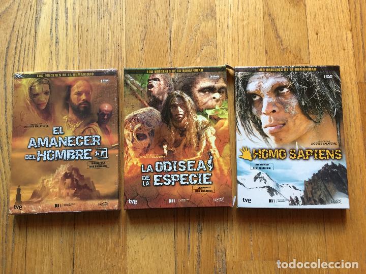 Series de TV: LOS ORIGENES DE LA HUMANIDAD, 6 DVDS, - Foto 3