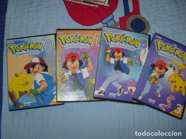 Series de TV: LOTE 4 DVD POKEMON , 3 CAPITULOS EN CADA UNO - Foto 1