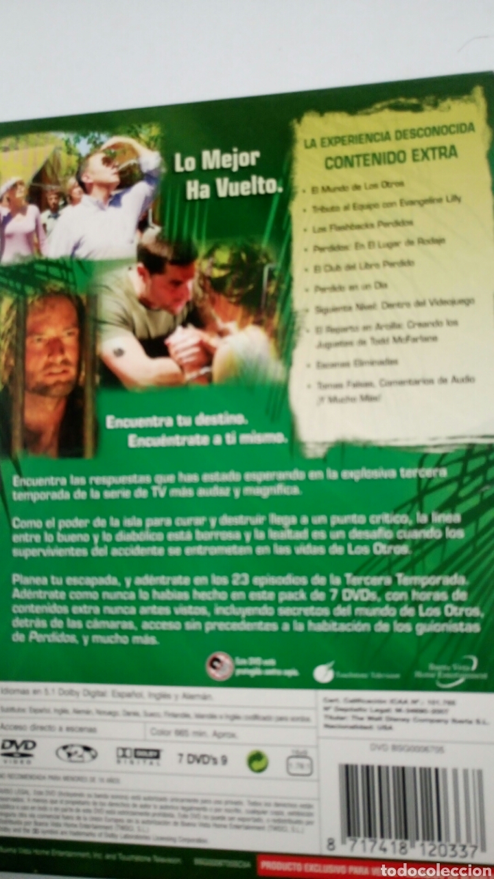Series de TV: PERDIDOS, tercera temporada completa. - Foto 2