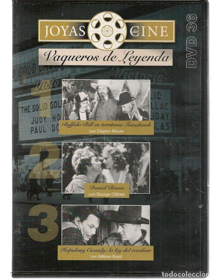 S&eacute;ries de TV: DVD. JOYAS DEL CINE. N&ordm; 36. VAQUEROS DE LEYENDA.  (RF.MA) ST/C74