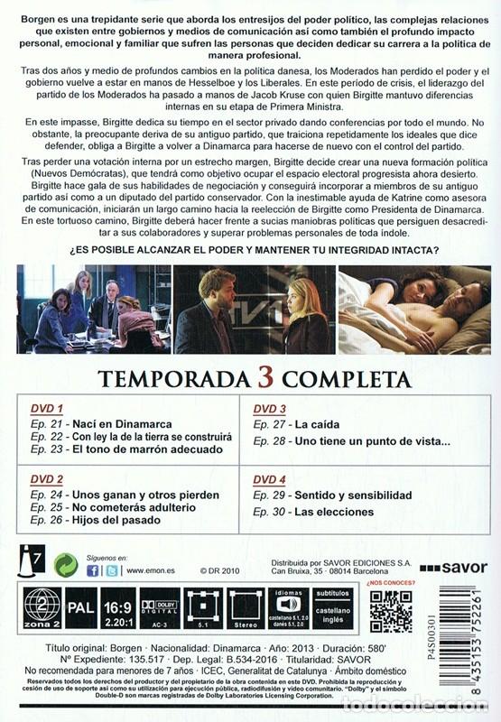 Series de TV: BORGEN TEMPORADA 3 COMPLETA - Foto 2