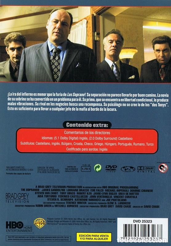 Series de TV: LOS SOPRANO SERIE 5 (4 DVD) - Foto 2