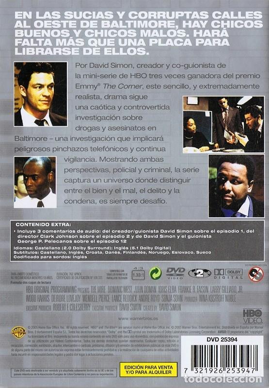 Series de TV: THE WIRE PRIMERA TEMPORADA COMPLETA - Foto 2