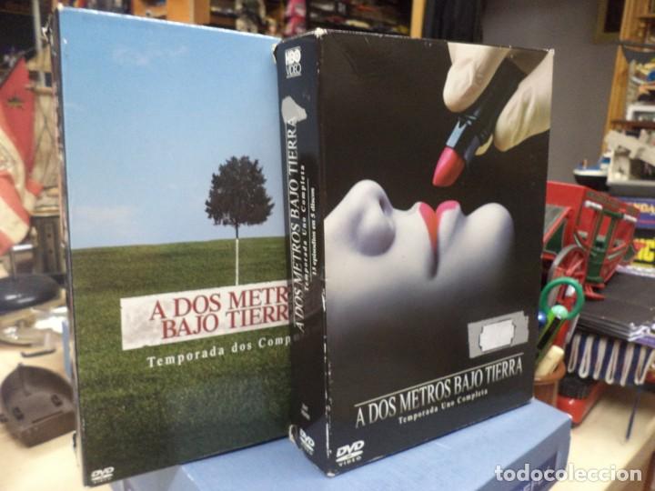 Series de TV: A Dos Metros Bajo Tierra.Temporada 1 y 2 completas.10 dvds,26 episodios.Ed.espa&ntilde;ola.
