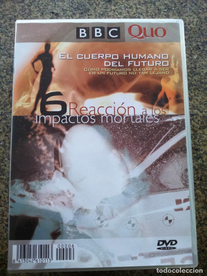 Serie di TV: DVD -- EL CUERPO HUMANO DEL FUTURO - N&ordm; 6 -- REACCION A LOS IMPACTOS MORTALES --