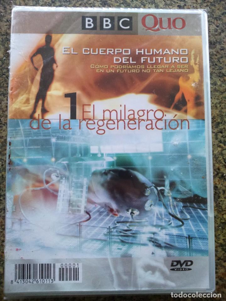 Series de TV: DVD -- EL CUERPO HUMANO DEL FUTURO - N&ordm; 1 -- EL MILAGRO DE LA REGENERACION -- NUEVO --