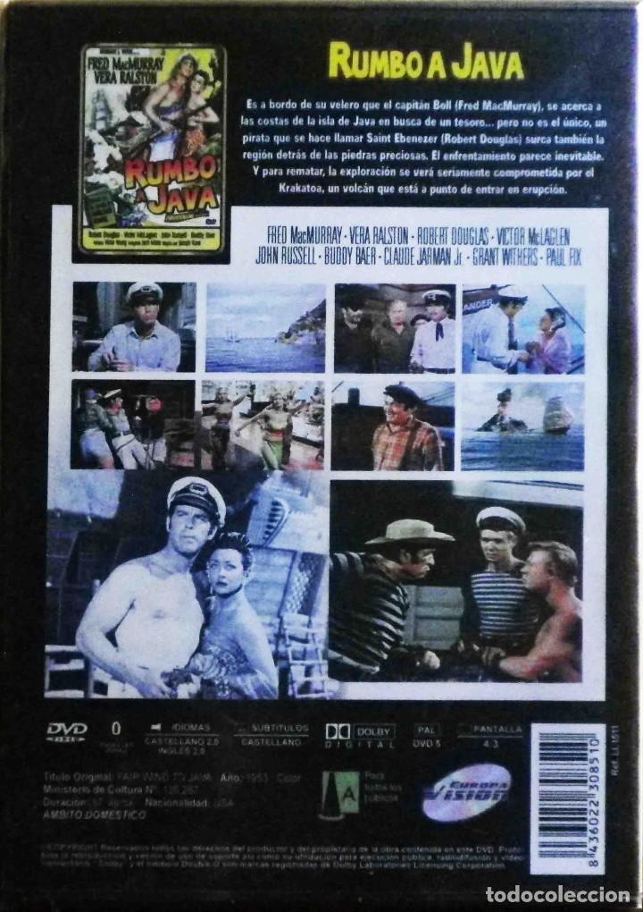 Series de TV: TODODVD: Precintado. Rumbo a Java. Joseph Kane (Fred MacMurray, Vera Ralston, Robert Douglas) - Foto 2