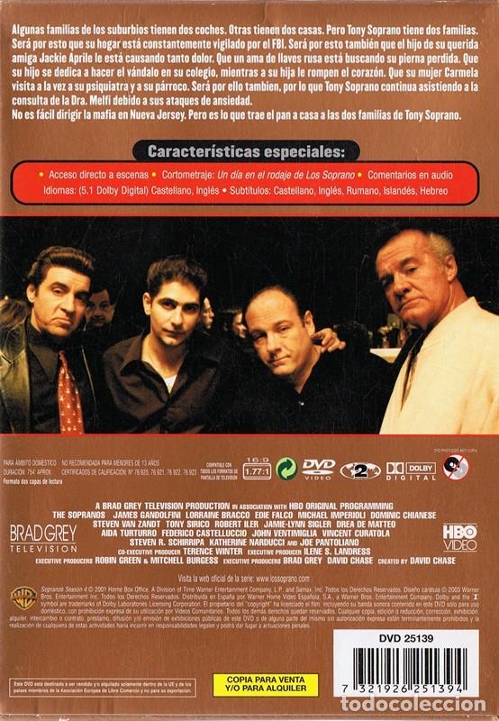 Series de TV: LOS SOPRANOS SERIE 3 ( 5 DVD) - Foto 2