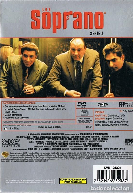 Series de TV: LOS SOPRANO SERIE 4   (4 DVD) - Foto 2