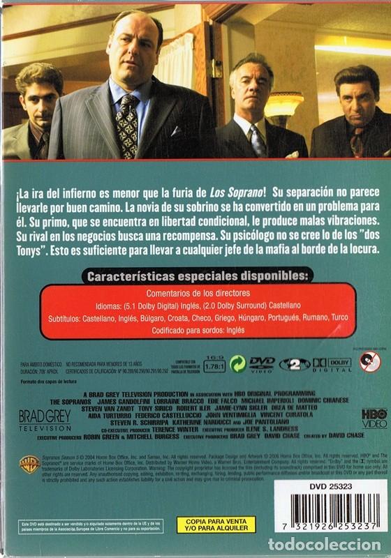Series de TV: LOS SOPRANO SERIE 5 ( 4 DVD) - Foto 2