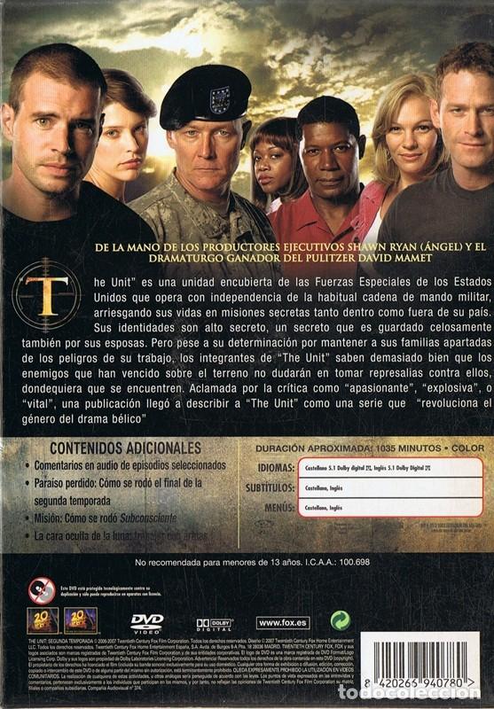 Series de TV: THE UNIT TEMPORADA 2  ( 6 DISCOS) - Foto 3