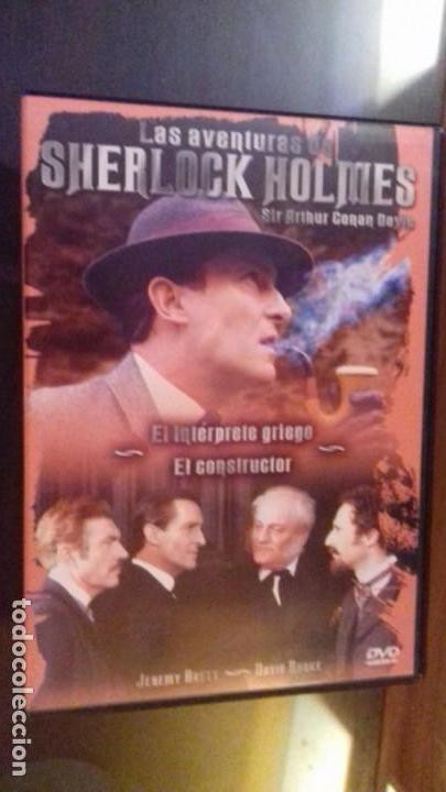 Series de TV: DVD AVENTURAS DE SHERLOCK HOLMES EL INTERPRETE GRIEGO Y EL CONSTRUCTOR - Foto 1