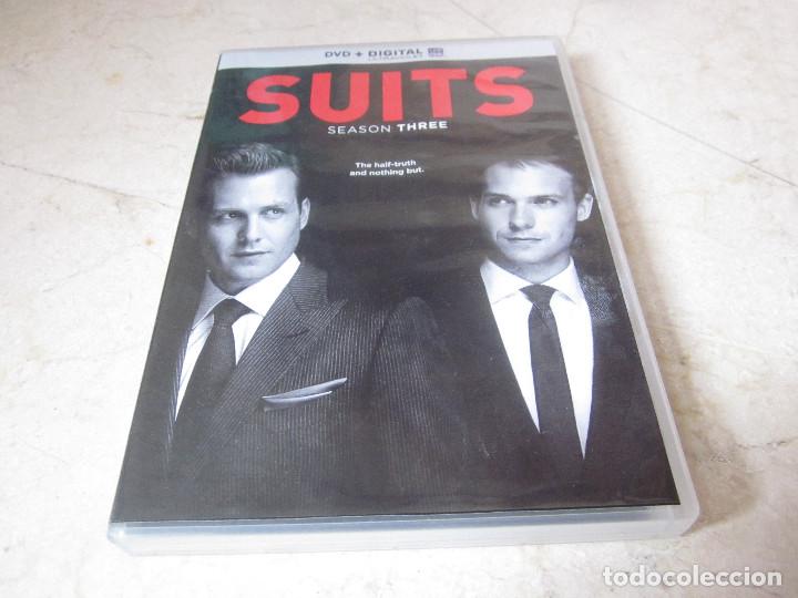 Series de TV: SUITS SEASON THREE DVD + DIGITAL ULTRAVIOLET - 4 DISCOS - UNIVERSAL USA 2014