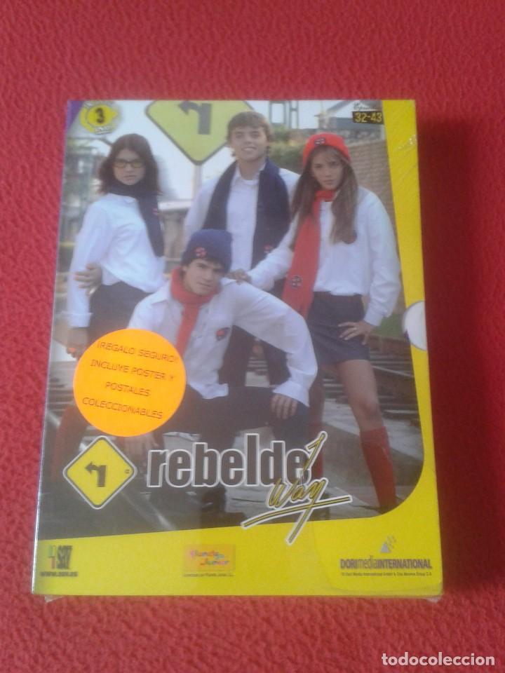 S&eacute;ries TV: PACK DE 3 DVD DVDS SERIE TV JUVENIL ADOLESCENTE REBELDE WAY EPISODIOS 32 A 43 NUEVO PRECINTADO VER