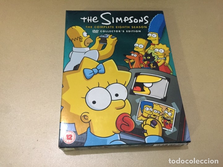 Pack 4 Dvd The Simpsons Eighth Season Importaci Buy Tv Series On