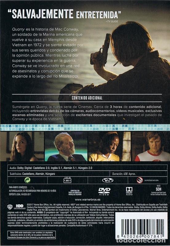 Series de TV: QUARRY PRIMERA TEMPORADA COMPLETA  ( 3 DVD) - Foto 2
