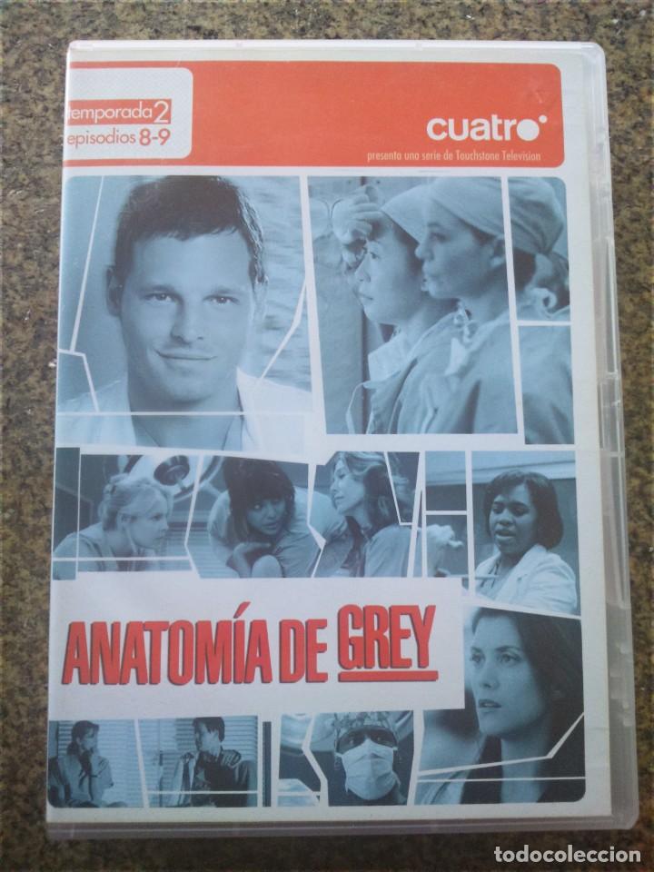 TV Series: DVD -- ANOTOMIA DE GREY -- TEMPORADA 2 EPISODIOS 8-9 --