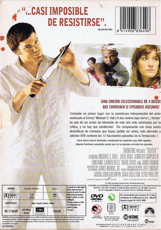 Series de TV: DEXTER PRIMERA TEMPORADA - Foto 2