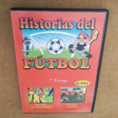 Series de TV: DVD HISTORIAS DEL FÚTBOL 1ª ENTREGA. EPISODIOS: LA PREHISTORIA/EGIPTO (ANTENA 3/BRB, 1998).