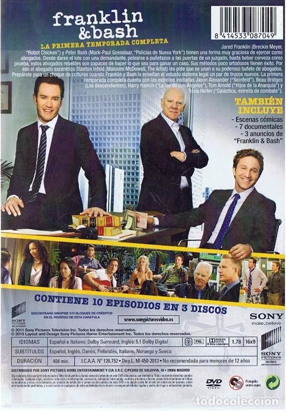 Series de TV: FRANKLIN & BASH LA PRIMERA TEMPORADA COMPLETA - Foto 2