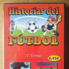 Series de TV: DVD HISTORIAS DEL FÚTBOL ENTREGA 12 (ANTENA 3/BRB, 2003). 60 MINUTOS. 2 EPISODIOS. PRECINTADO.