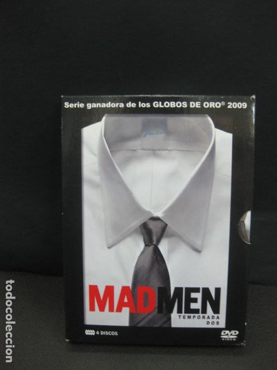 Series de TV: MAD MEN TEMPORADA DOS. 4 DVD. CON EXTRAS. - Foto 1