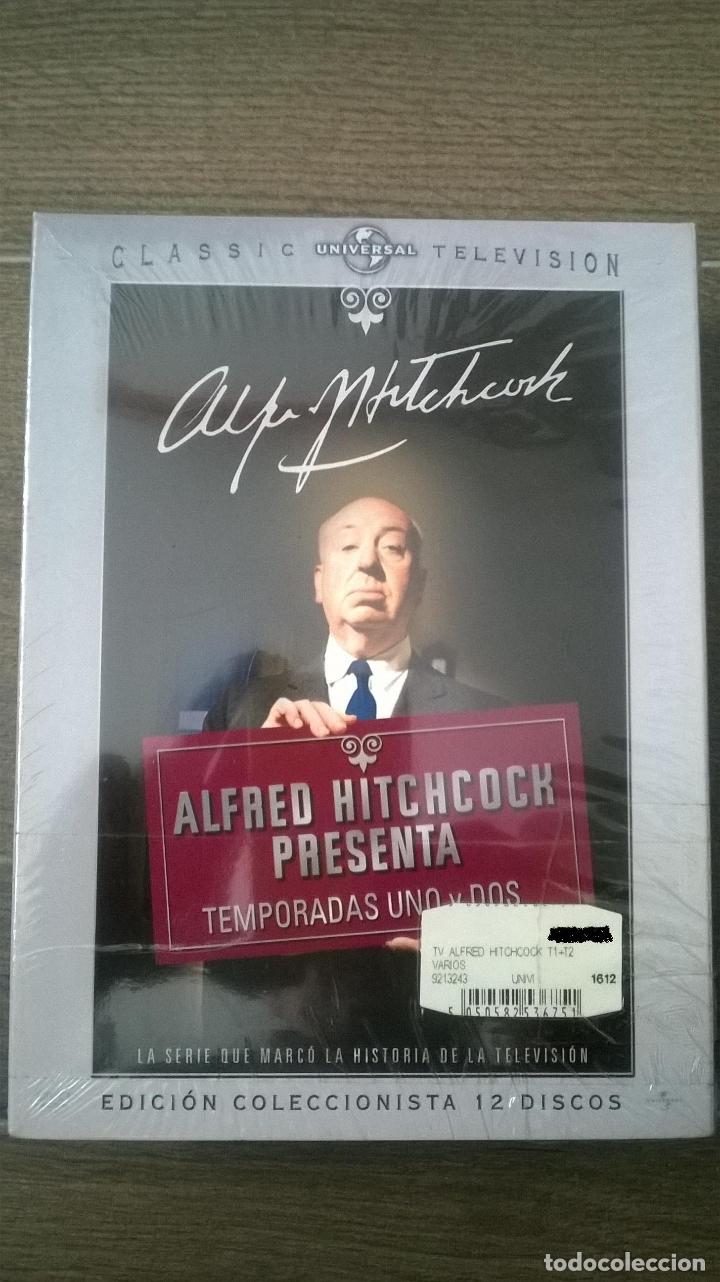Series de TV: SERIE DE TELEVISION ALFRED HITCHCOCK PRESENTA - PACK DVD TEMPORADA UNO Y DOS 1 Y 2 - NUEVO