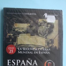 Series de TV: LA SEGUNDA GUERRA MUNDIAL EN ESPAÑA – DVD DOCUMENTAL Nº 21 ESPAÑA EN LA MEMORIA - LA GACETA. Lote 202715856