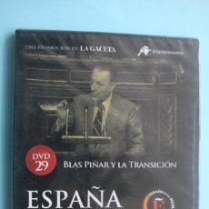 Series de TV: BLAS PIÑAR Y LA TRANSICION – DVD DOCUMENTAL Nº 29 ESPAÑA EN LA MEMORIA - LA GACETA VEASE CONTENIDO. Lote 202839991
