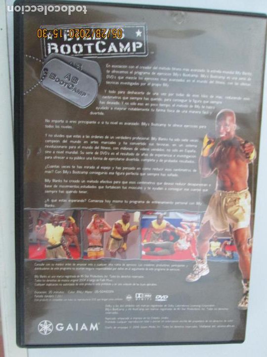 Series de TV: BILLYS BOOTCAMP -AB BOOTCAMP - BILLY BLANKS DVD - Foto 3