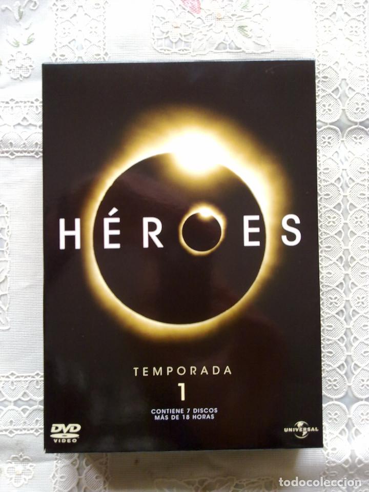 Series de TV: H&Eacute;ROES - TEMPORADA 1 - 7 DVD - Foto 1