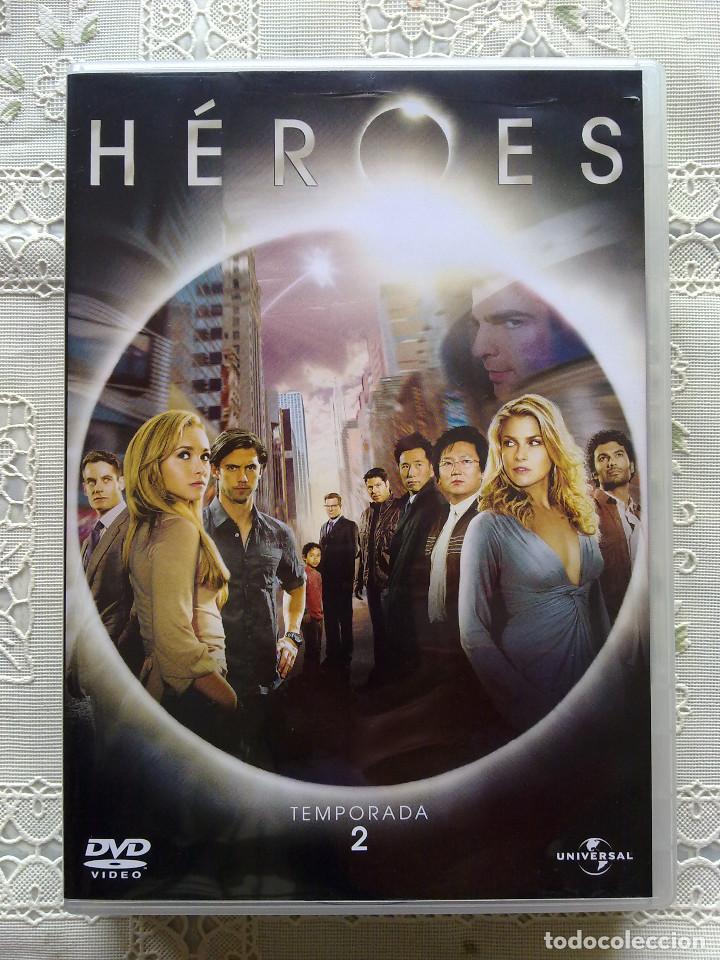 Series de TV: H&Eacute;ROES - TEMPORADA 2 - 4 DVD - Foto 1