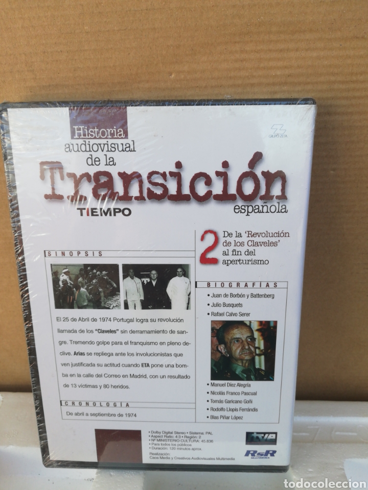Series de TV: La transici&oacute;n espa&ntilde;ola. RTVE DVD - Foto 2