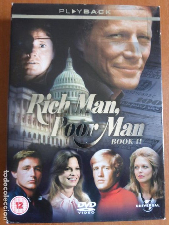 Series de TV: Rich Man, Poor Man - Book II [DVD] by Peter Strauss. Peter Strauss , Gregg Henry - Buen estado - Foto 1 - 211655854
