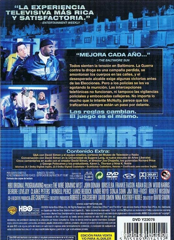 Series de TV: THE WIRE TERCERA TEMPORADA COMPLETA - Foto 2