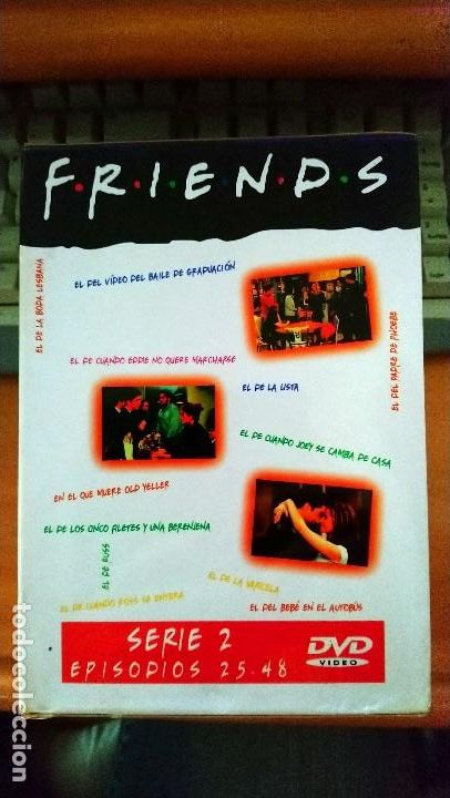 Series de TV: FRIENDS SERIE 2, 4 dvd - Foto 1