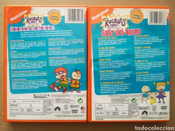 Lote Dvd Rugrats Aventuras En Panales Titulos Vendido En Venta Directa