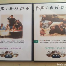 Series de TV: 2 DVDS DE LA COLECCIÓN FRIENDS / NÚMEROS 1 Y 2 CON 6 PRIMEROS EPISODIOS