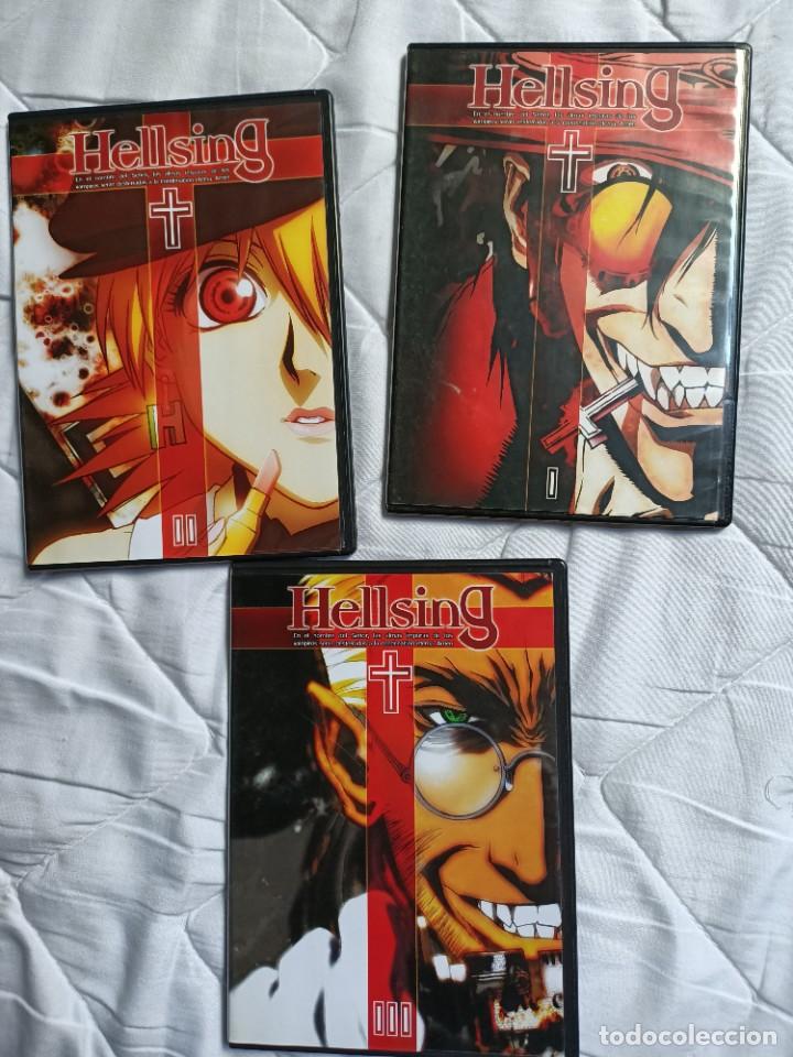 Series de TV: HELLSING Serie completa 13 episodios en 3 discos DVD - Foto 3