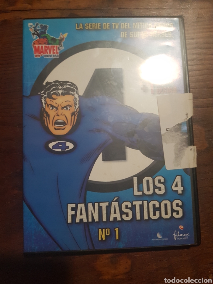 Serie di TV: LOS 4 FANTASTICOS MARVEL UNIVERSO N&deg; 1 DVD