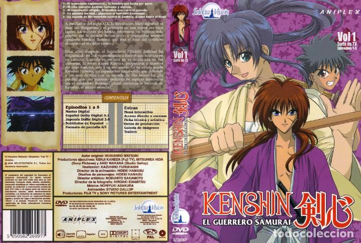 kenshin el guerrero samurai dvd vol 1 (serie tv - Buy TV series on DVD on  todocoleccion