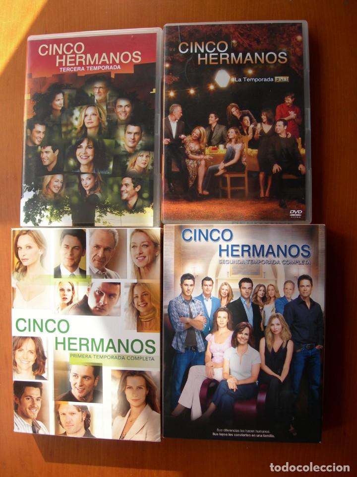 S&eacute;ries de TV: CINCO HERMANOS / 1&ordf; - 2&ordf; - 3&ordf; TEMPORADAS - LA TEMPORADA FINAL / 23 DVDS