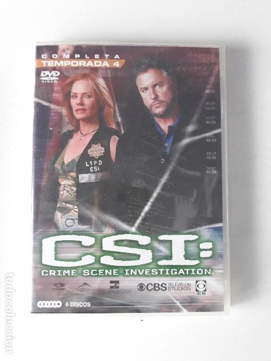 S&eacute;ries TV: CSI:CRIME SCENE INVESTIGATION - TEMPORADA 4 COMPLETA - 6 DVD