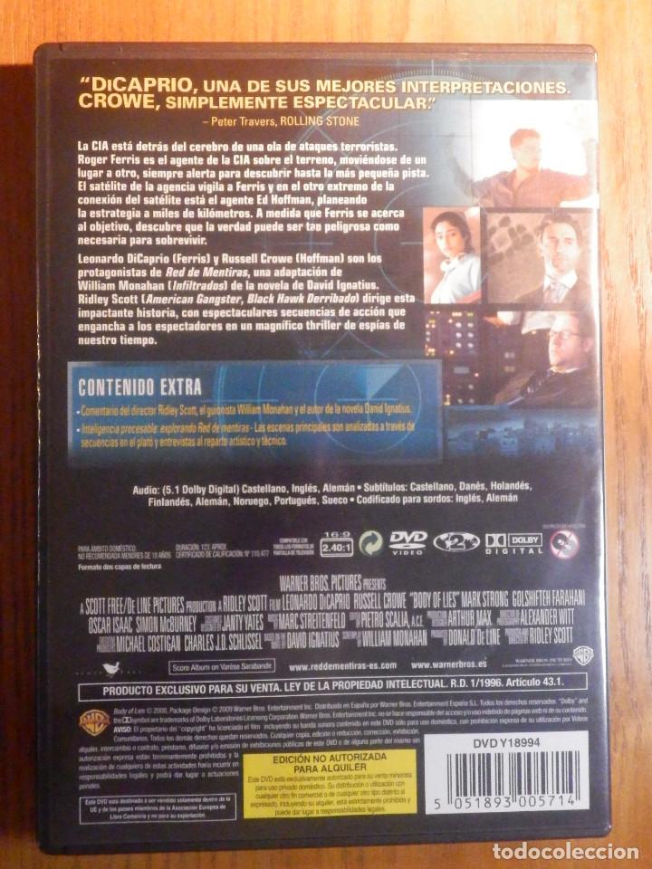 Series de TV: Pel&iacute;cula en DVD - Red de mentiras - Dicaprio - Foto 3