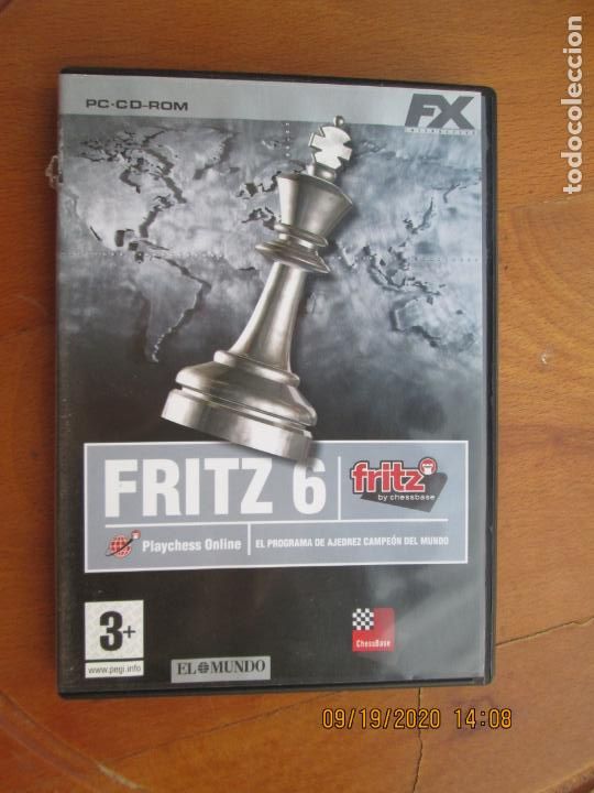 Series de TV: FRITZ 6 pc-cd-rom fx AJEDREZ CHESS escacs- CON MANUAL - Foto 1